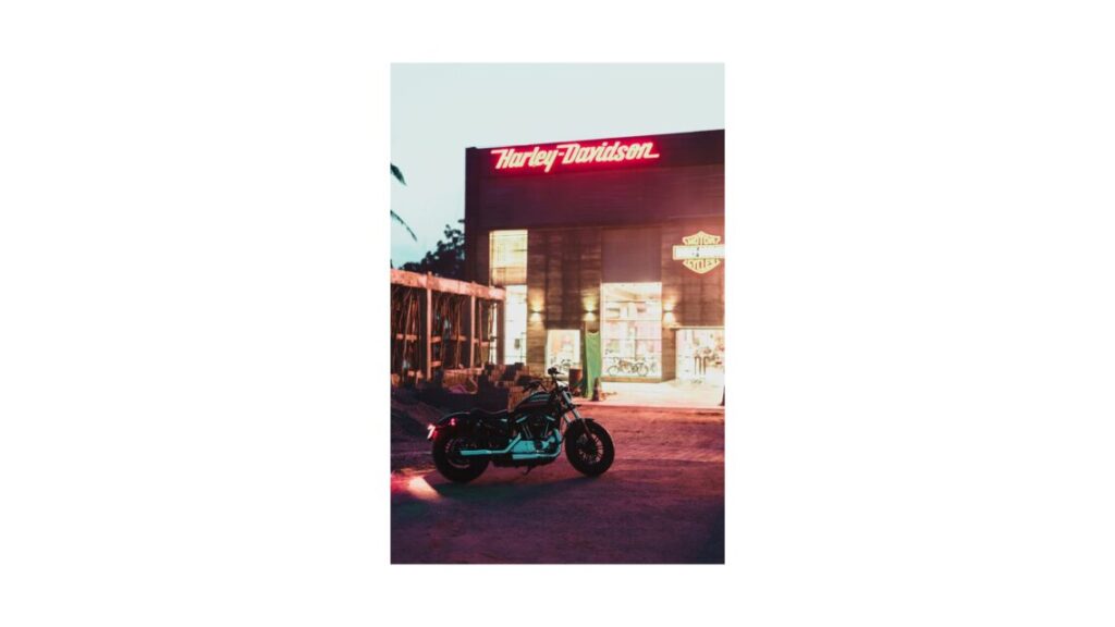 ハーレーのお店
