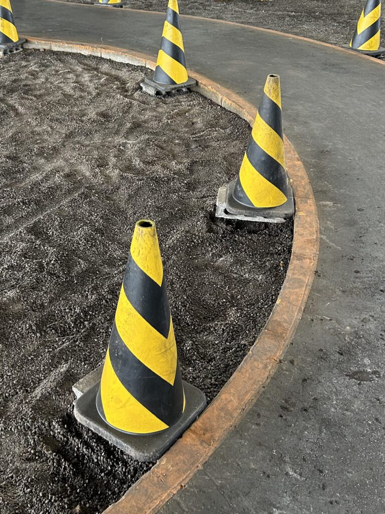 教習コースのS字コース